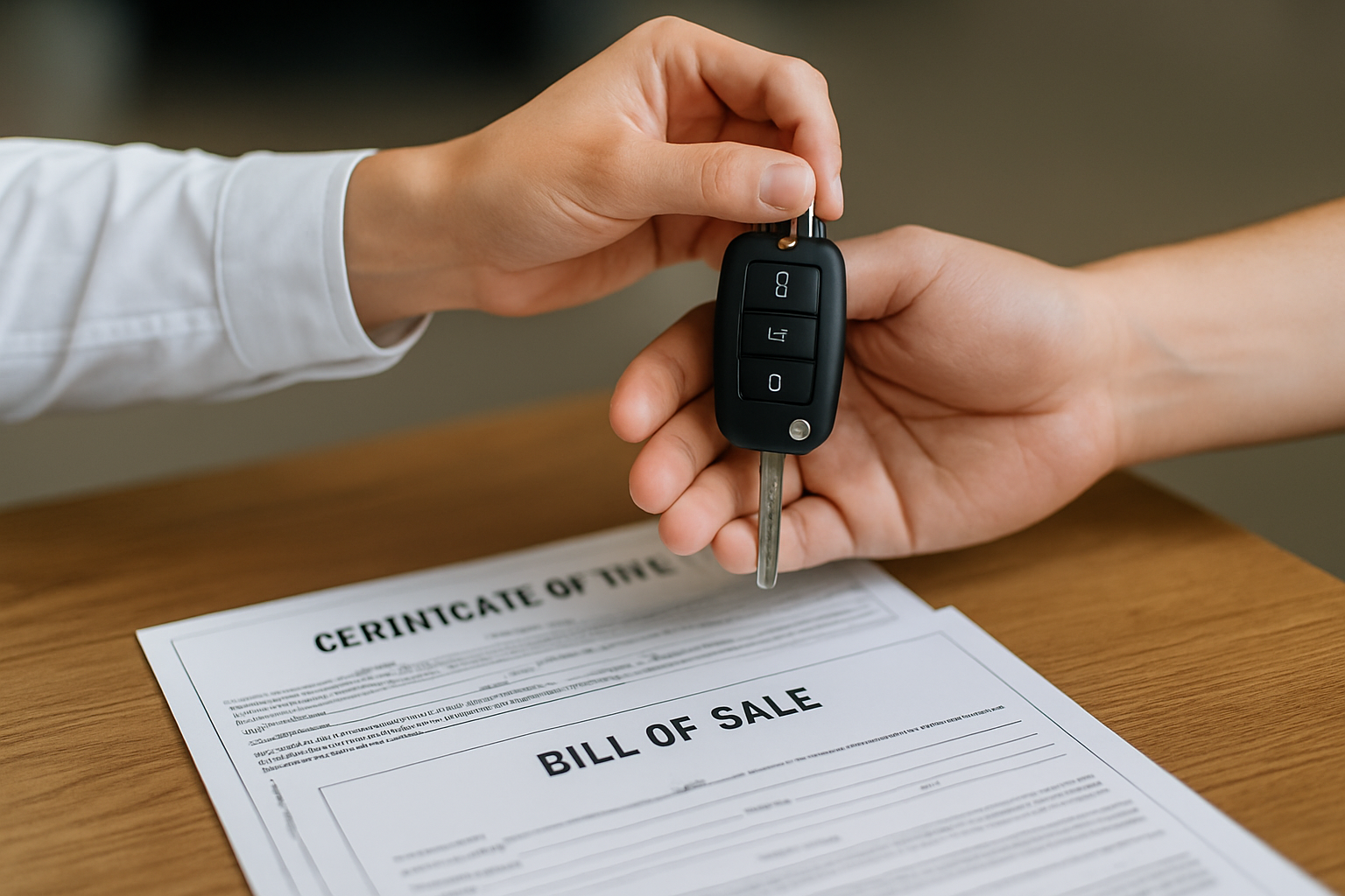 Transferring a Used Car